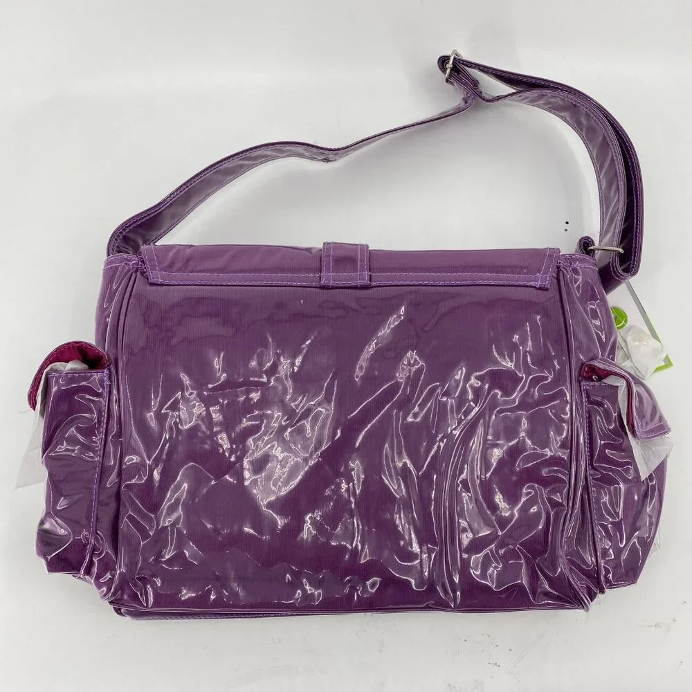 Kalencom New Orleans Purple Magnetic Closure Baby Tote | New With Tags